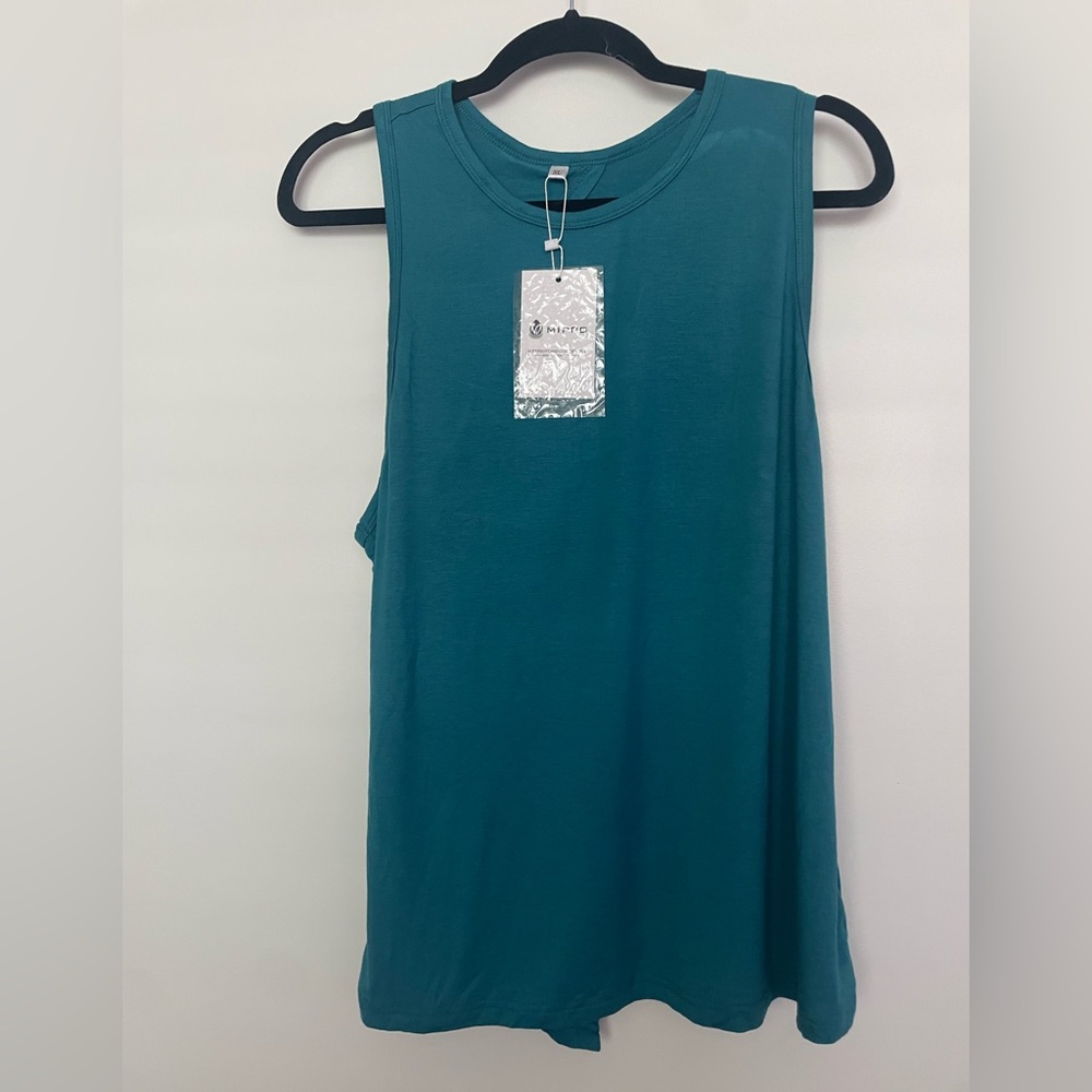 Mippo Adjustable Tie-back Pilates Top